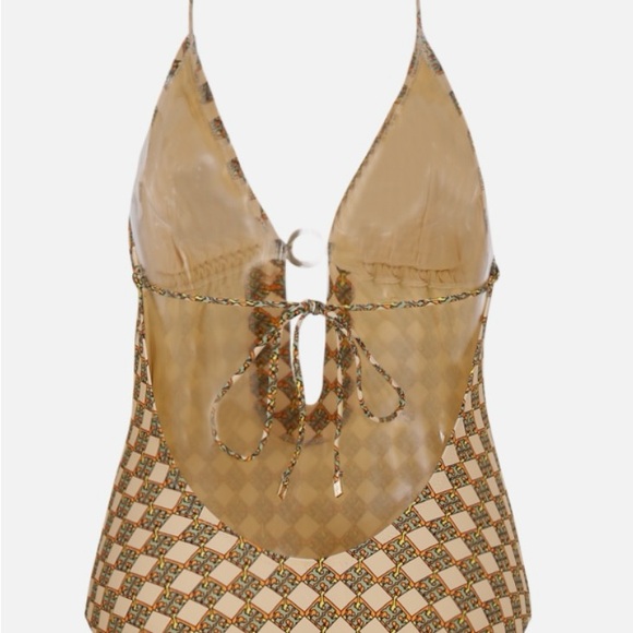 Tory Burch ring holder swim one piece XL - Picture 2 of 5